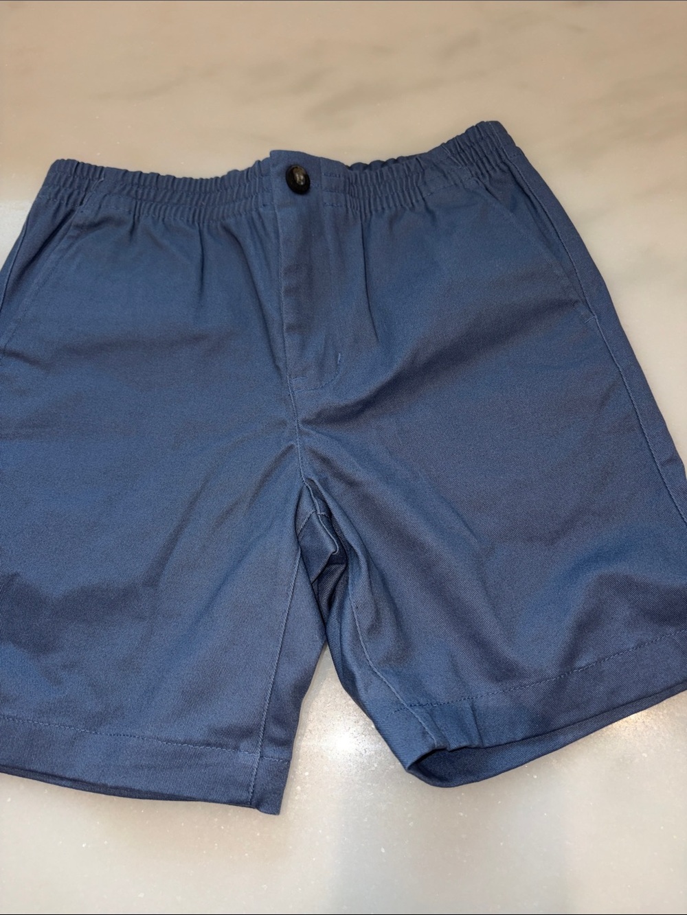 Janie and Jack Blue Elastic Waist Shorts